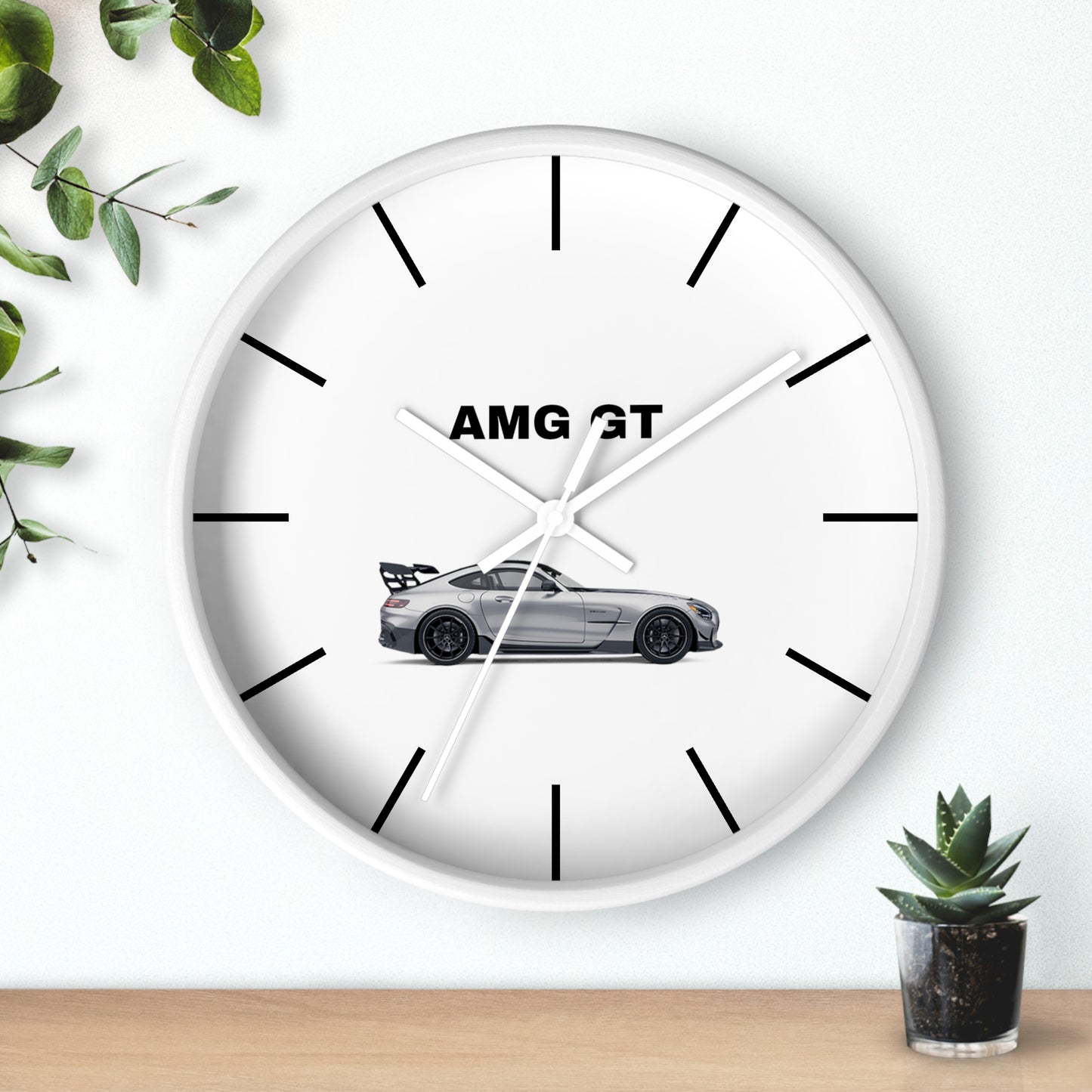 Discover the Mercedes AMG GT Black Series Wall Clock at MJLiving: A high-quality Home Decor with a unique design.