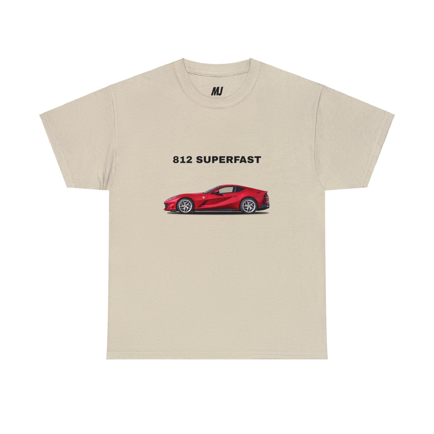 Discover the Ferrari 812 Superfast Shirt at MJLiving: A high-quality T-Shirt with a unique design.