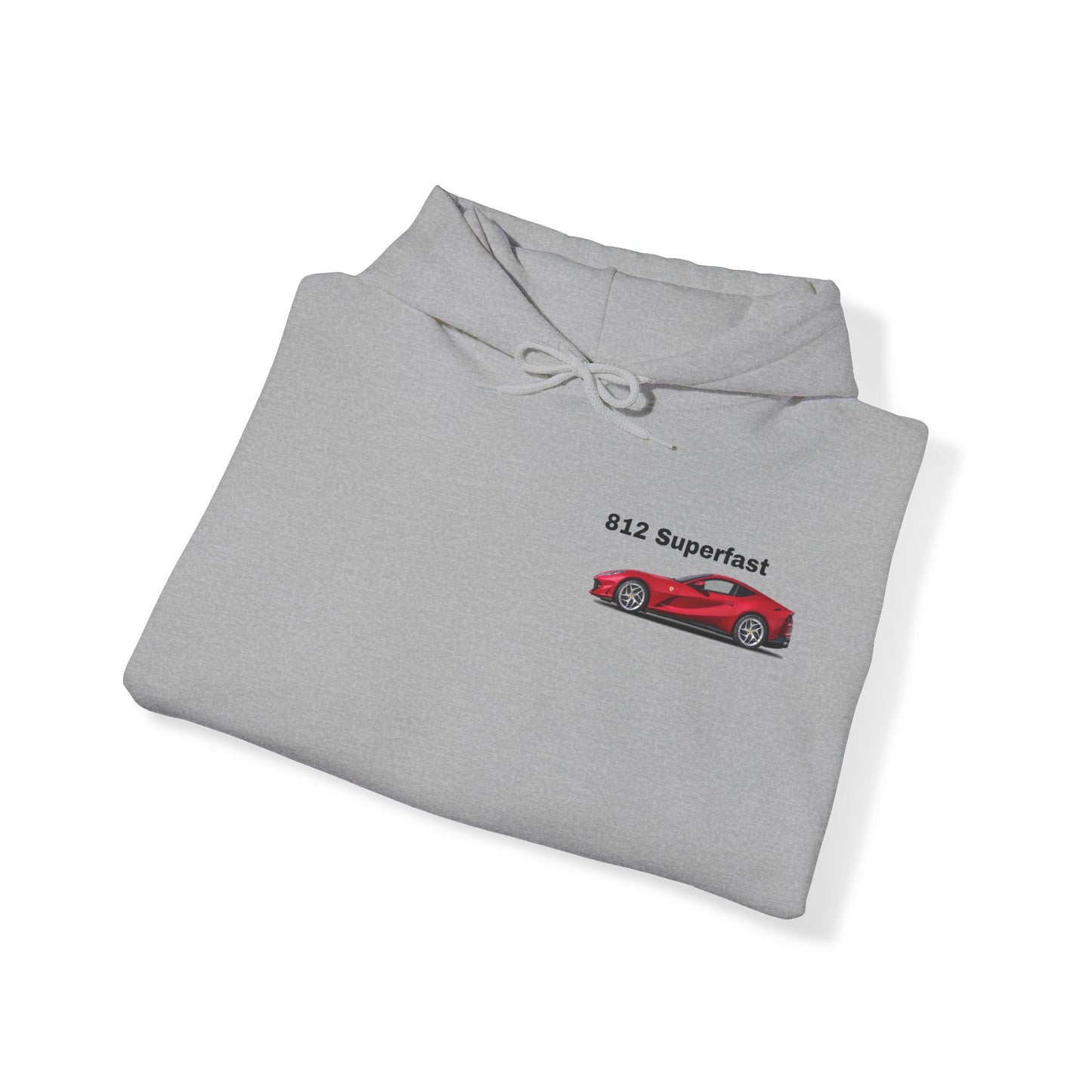 Discover the Ferrari 812 Superfast Hoodie Without Specs at MJLiving: A high-quality Hoodie with a unique design.