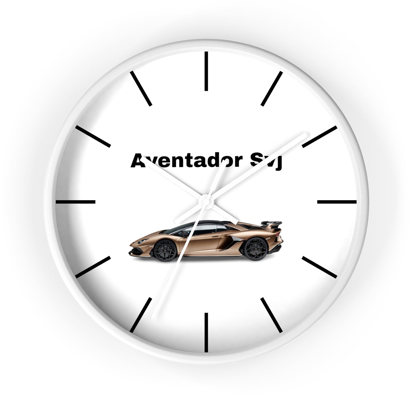 Lamborghini Aventador Svj Wall Clock