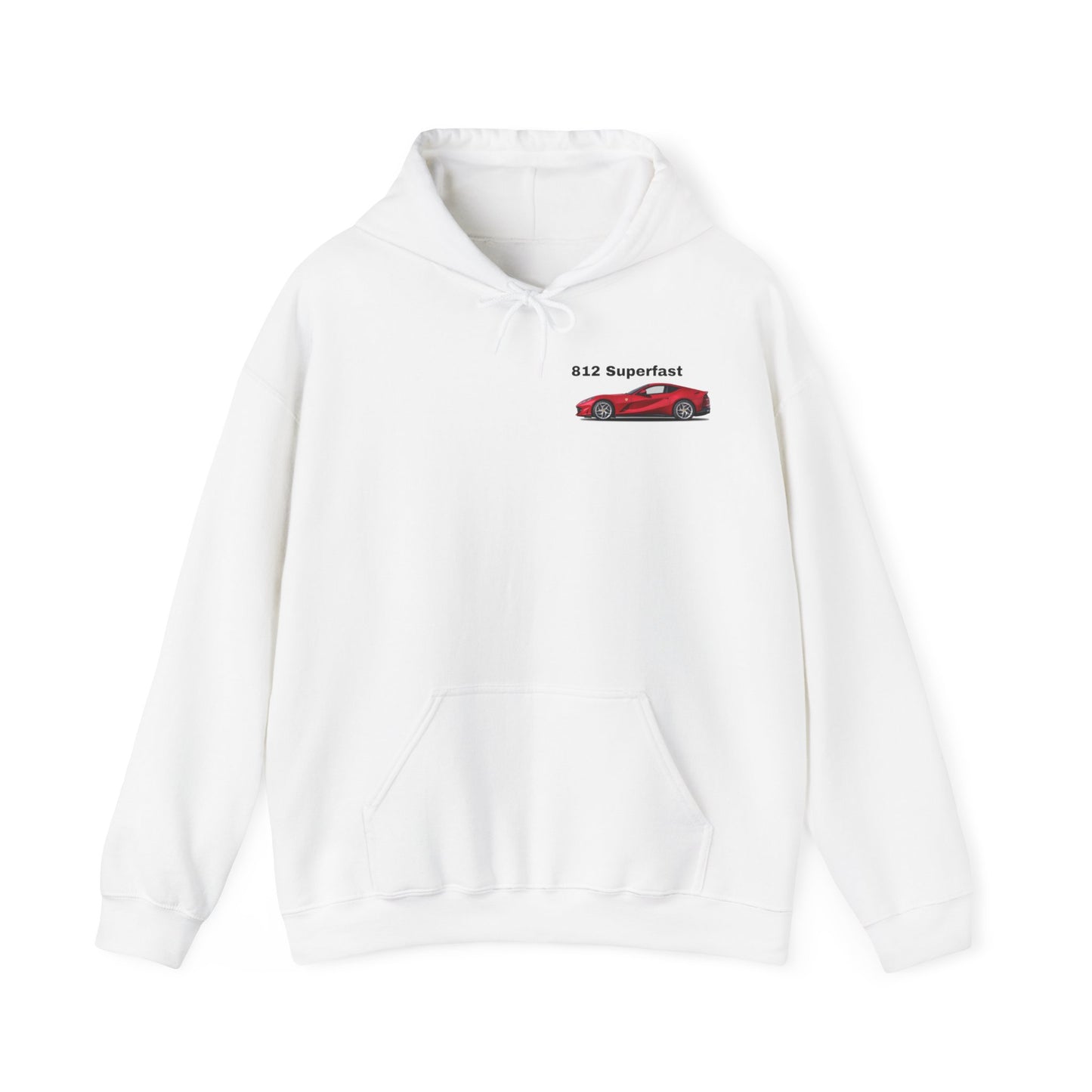 Discover the Ferrari 812 Superfast Hoodie Without Specs at MJLiving: A high-quality Hoodie with a unique design.