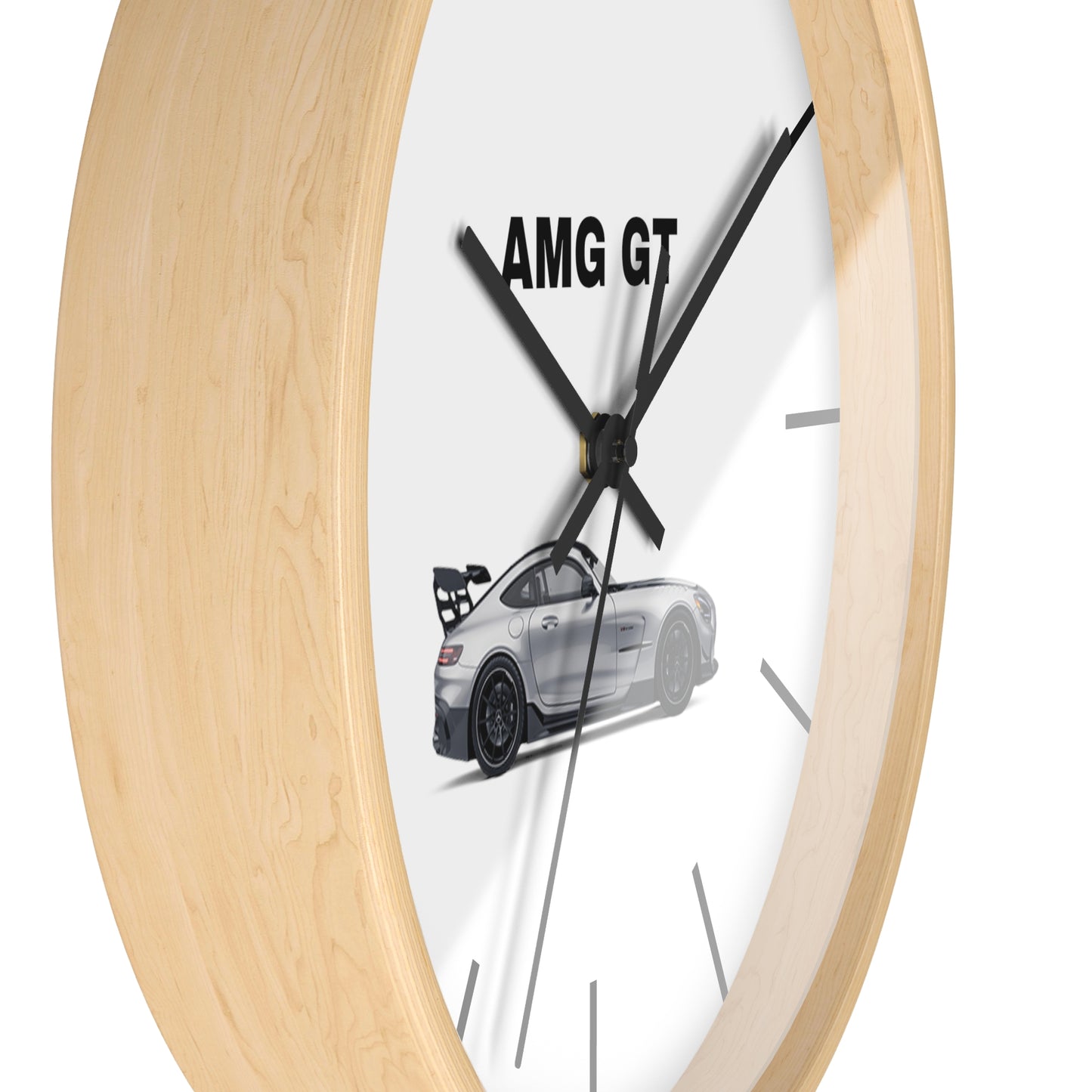 Discover the Mercedes AMG GT Black Series Wall Clock at MJLiving: A high-quality Home Decor with a unique design.