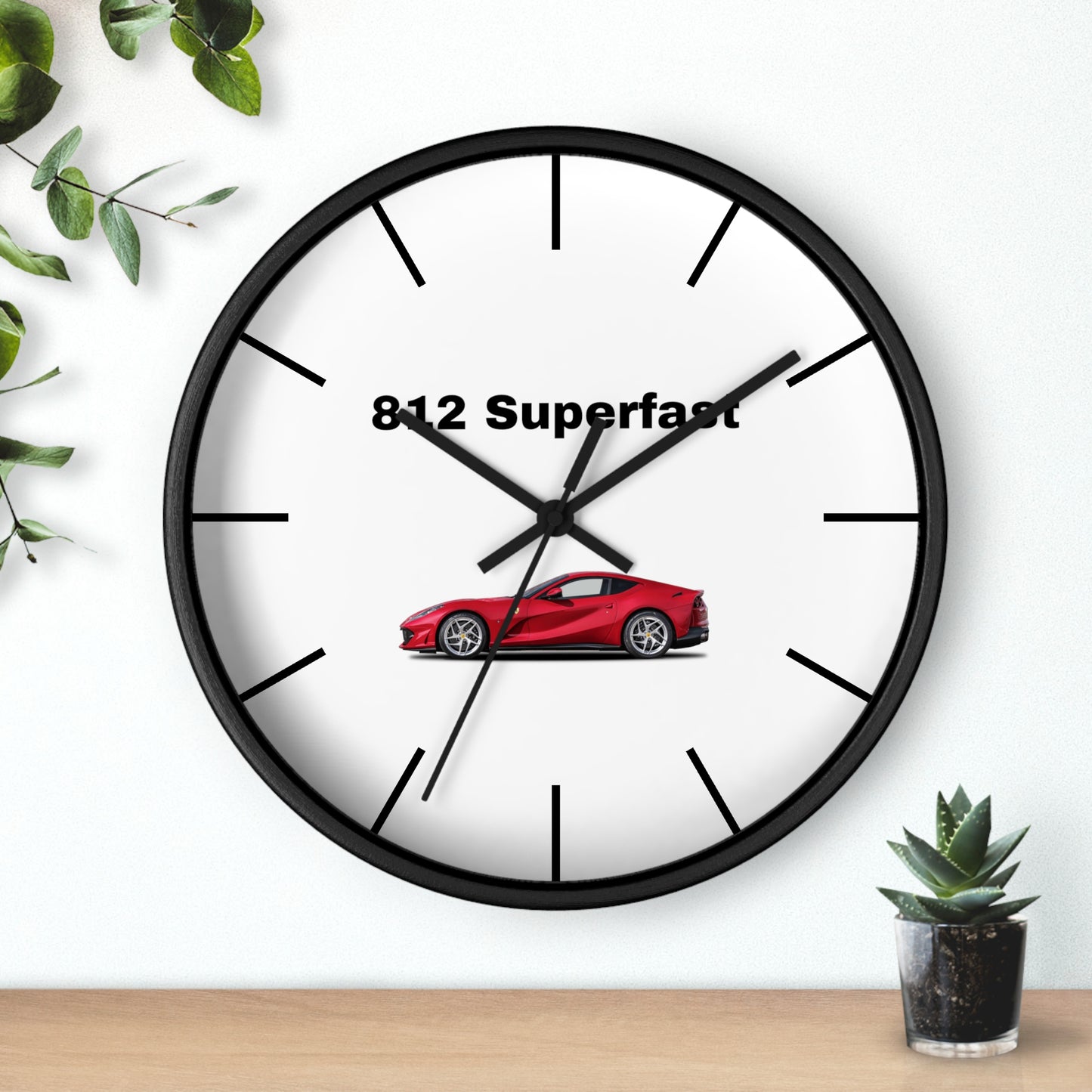 Ferrari 812 Superfast Wall Clock