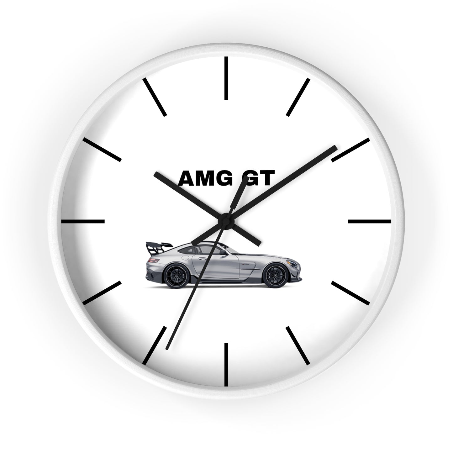 Discover the Mercedes AMG GT Black Series Wall Clock at MJLiving: A high-quality Home Decor with a unique design.