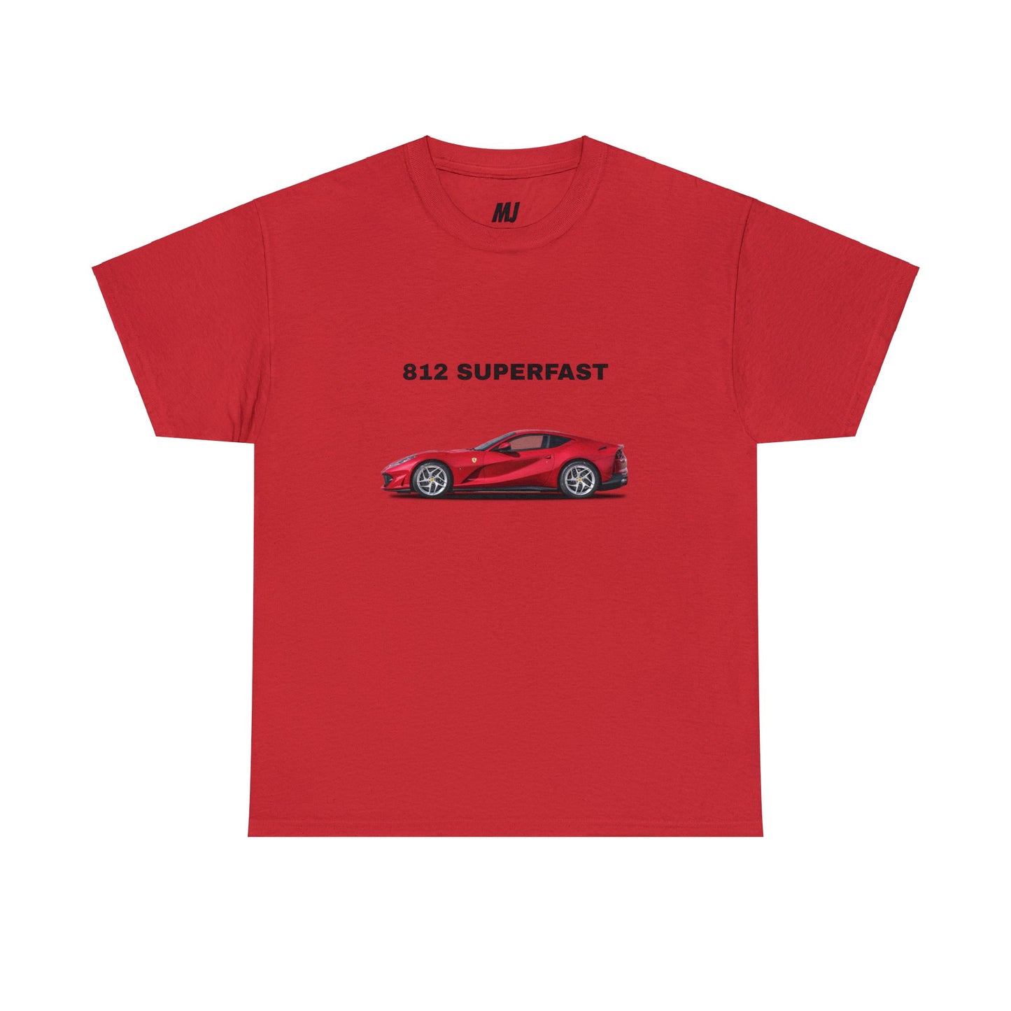 Discover the Ferrari 812 Superfast Shirt at MJLiving: A high-quality T-Shirt with a unique design.