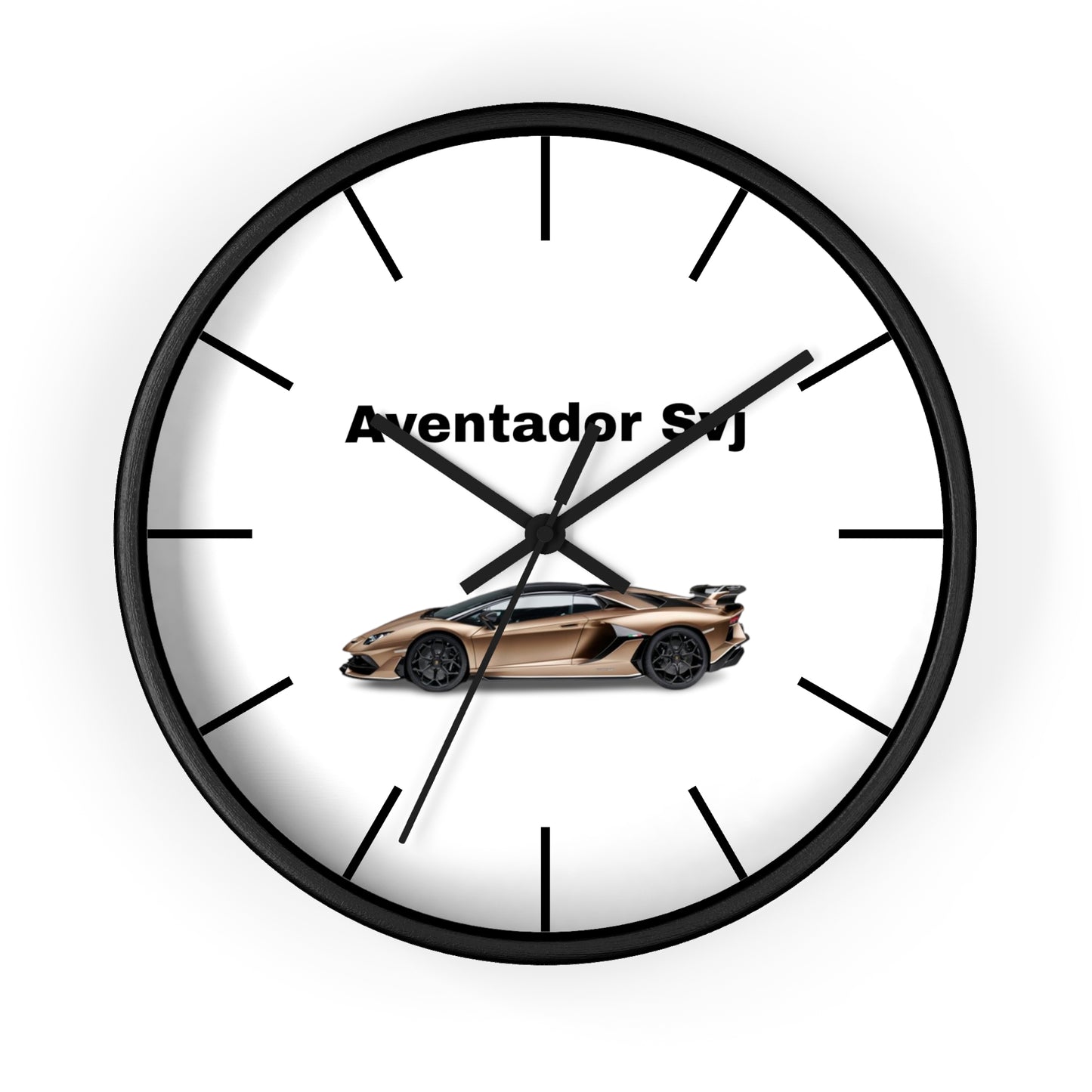 Lamborghini Aventador Svj Wall Clock