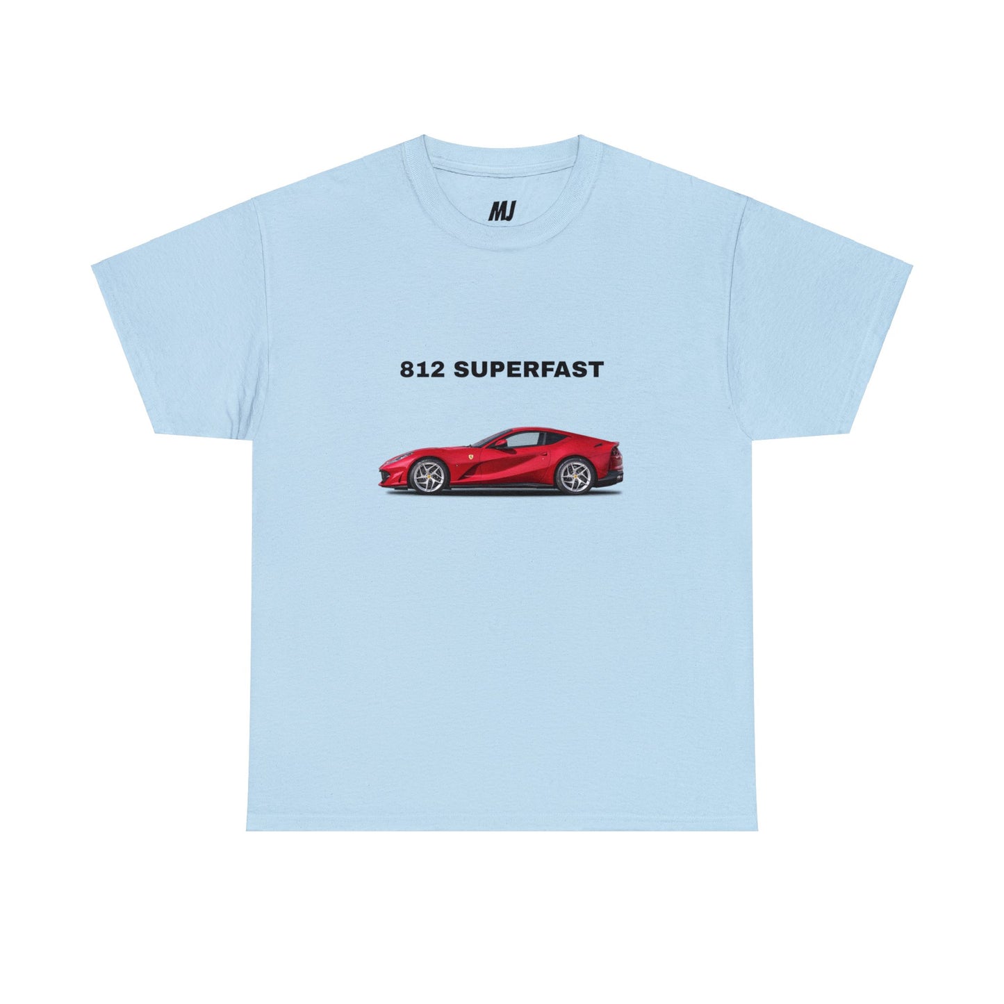 Discover the Ferrari 812 Superfast Shirt at MJLiving: A high-quality T-Shirt with a unique design.