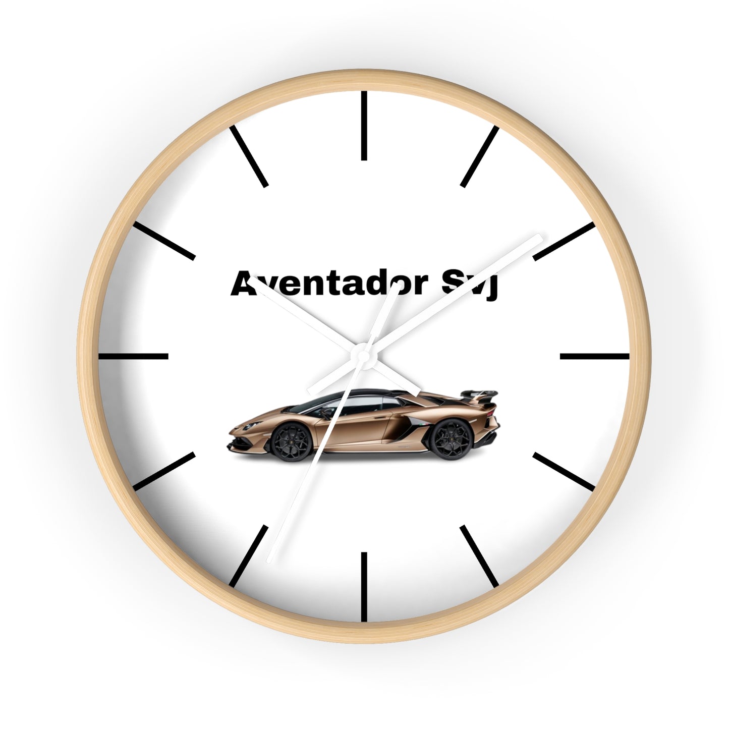 Lamborghini Aventador Svj Wall Clock