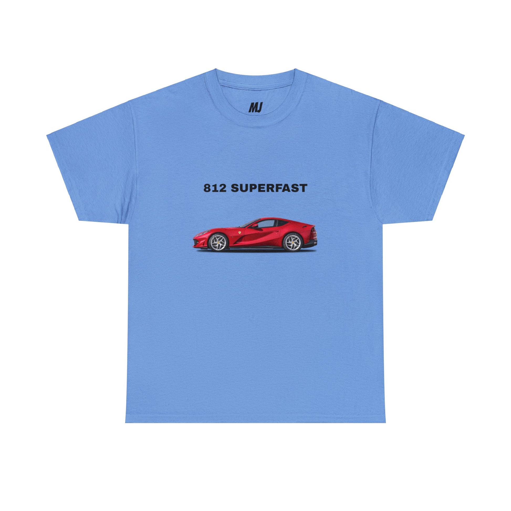 Discover the Ferrari 812 Superfast Shirt at MJLiving: A high-quality T-Shirt with a unique design.