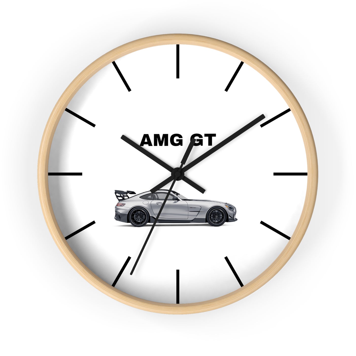 Discover the Mercedes AMG GT Black Series Wall Clock at MJLiving: A high-quality Home Decor with a unique design.