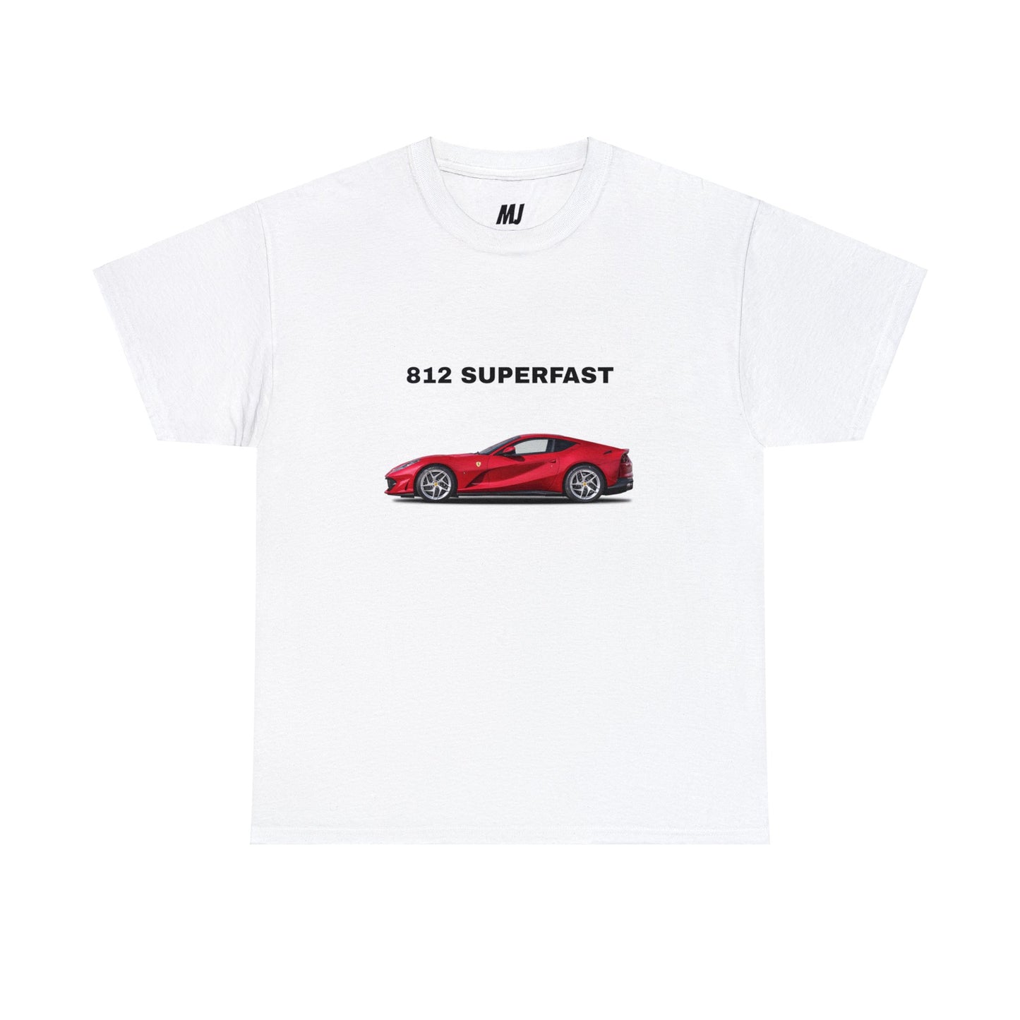 Discover the Ferrari 812 Superfast Shirt at MJLiving: A high-quality T-Shirt with a unique design.