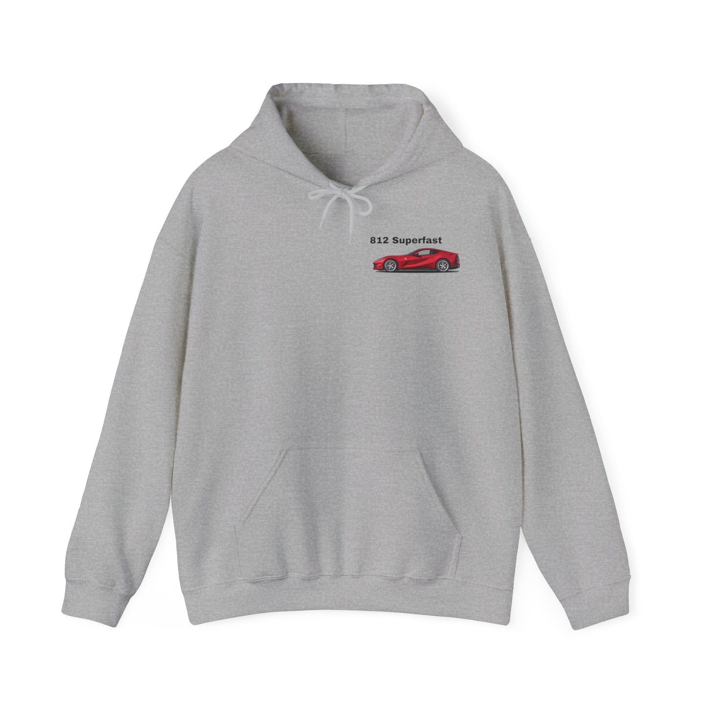 Discover the Ferrari 812 Superfast Hoodie Without Specs at MJLiving: A high-quality Hoodie with a unique design.