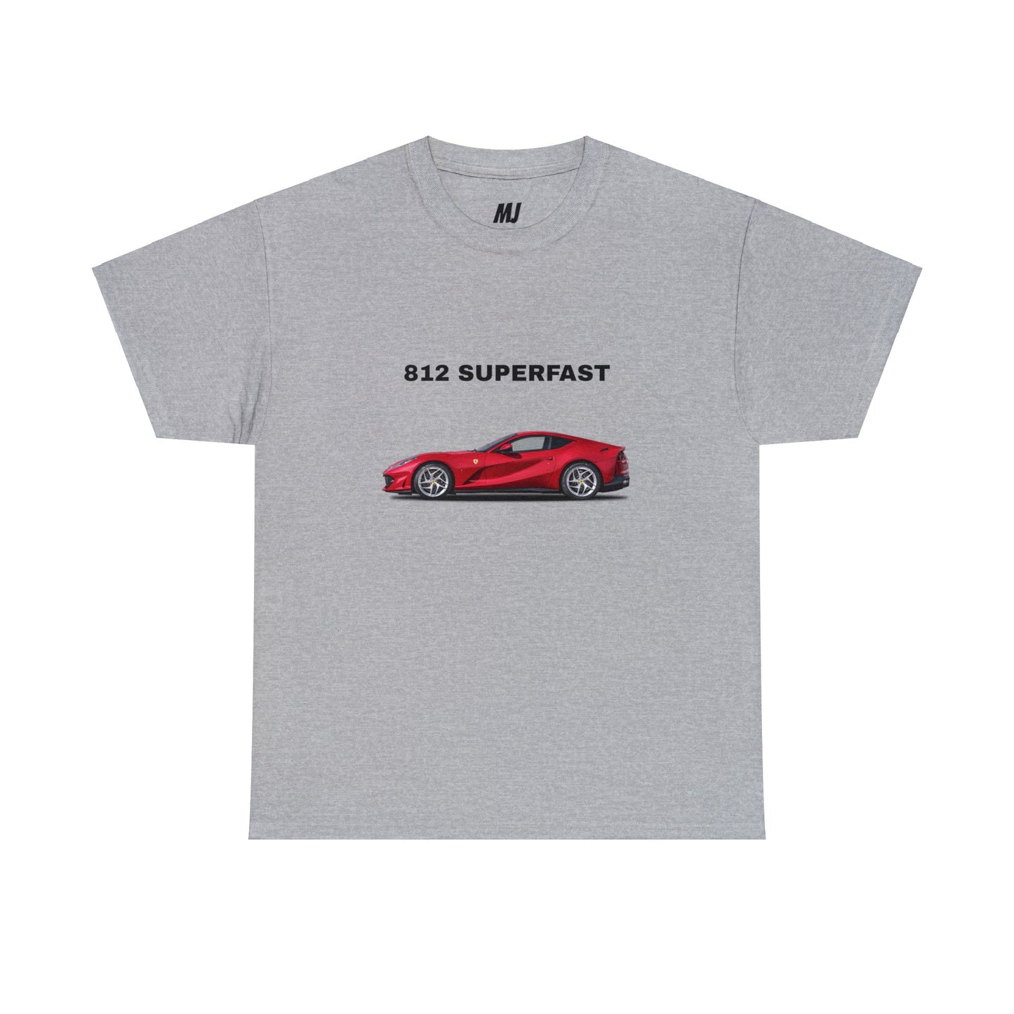 Discover the Ferrari 812 Superfast Shirt at MJLiving: A high-quality T-Shirt with a unique design.