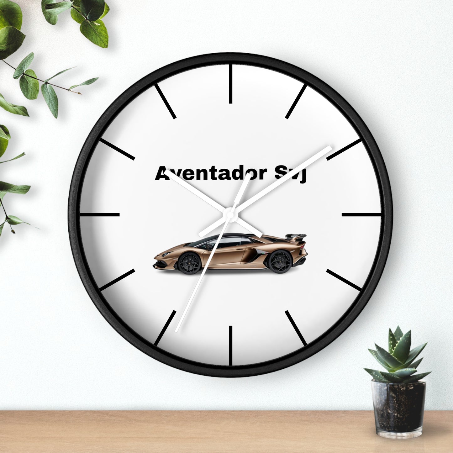 Lamborghini Aventador Svj Wall Clock