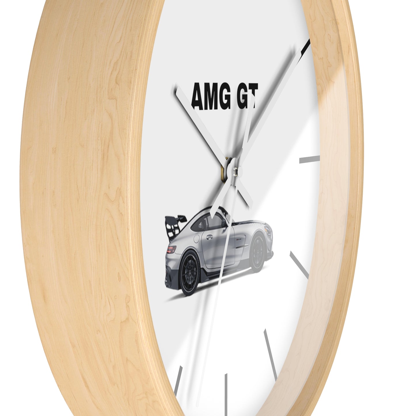 Discover the Mercedes AMG GT Black Series Wall Clock at MJLiving: A high-quality Home Decor with a unique design.