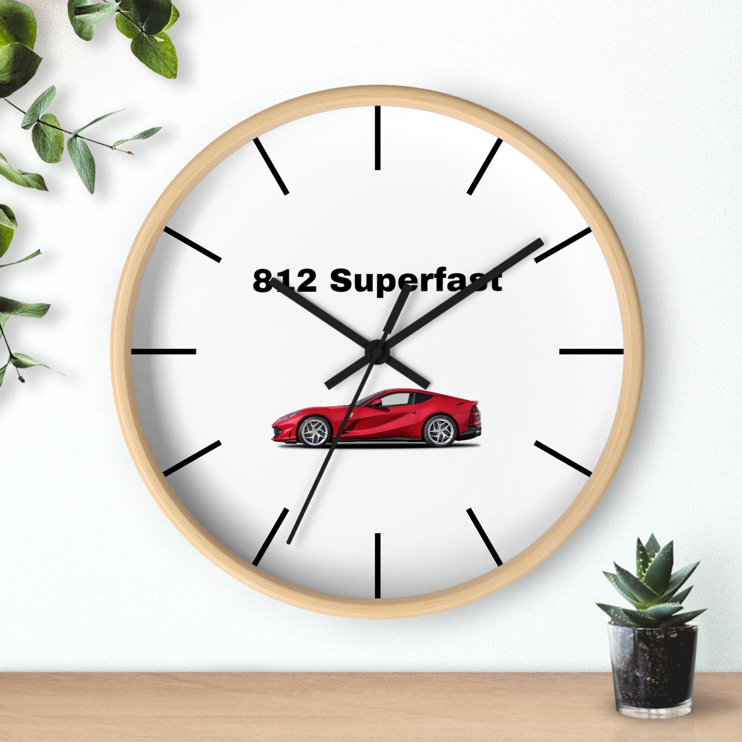 Ferrari 812 Superfast Wall Clock