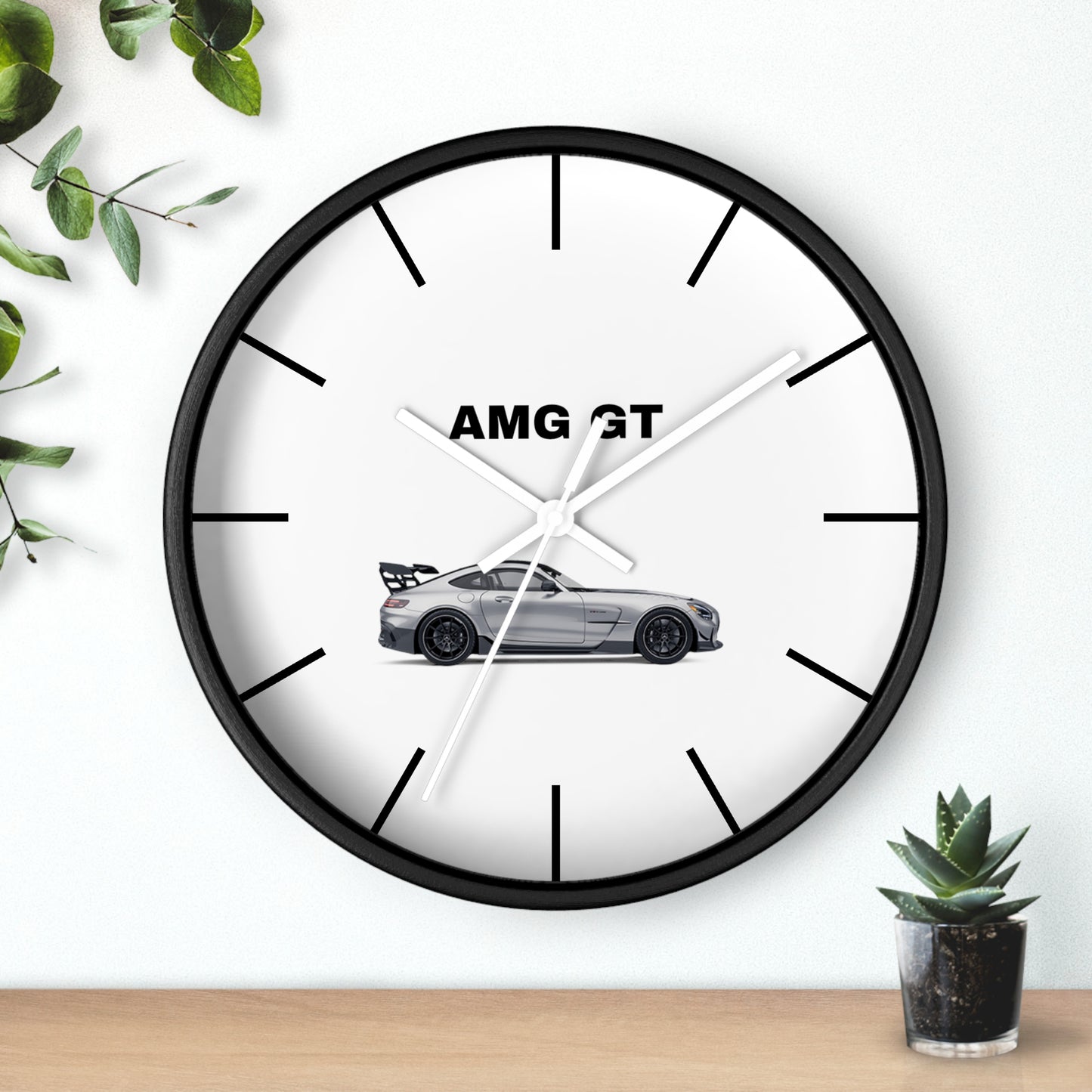 Discover the Mercedes AMG GT Black Series Wall Clock at MJLiving: A high-quality Home Decor with a unique design.