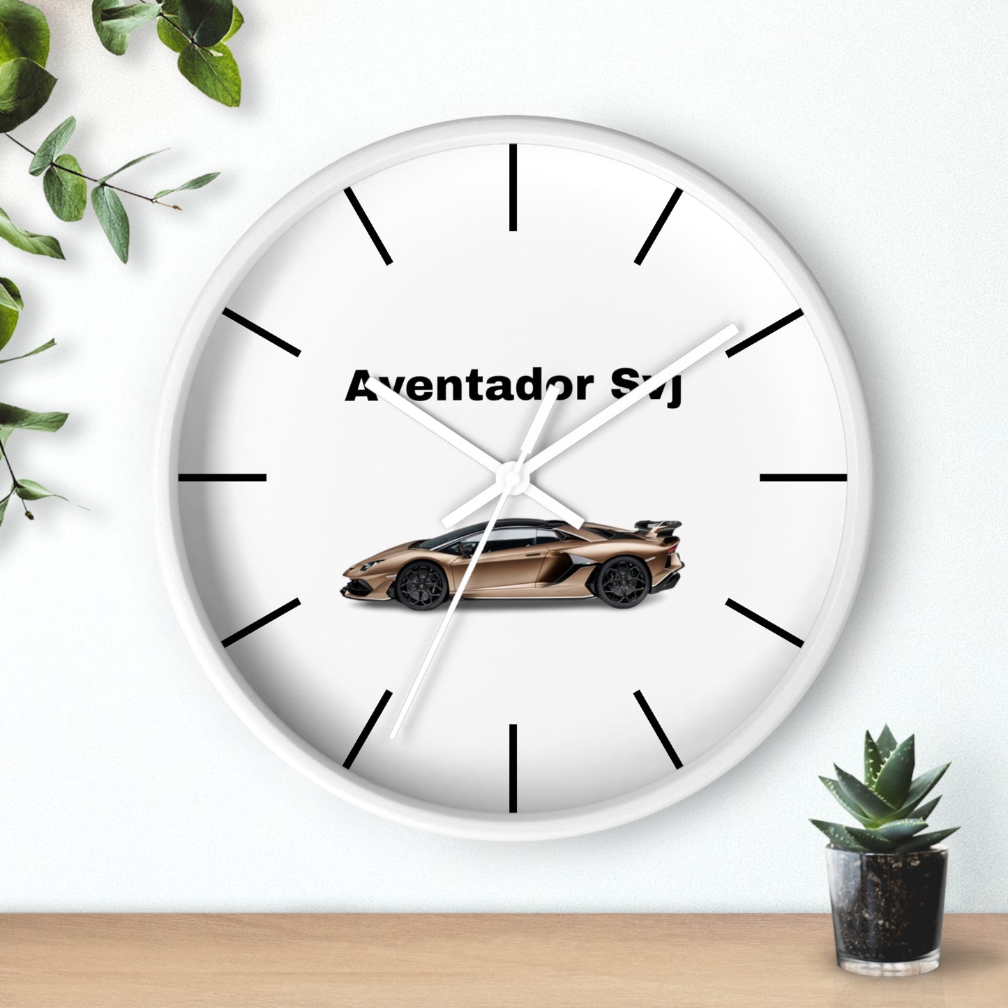 Lamborghini Aventador Svj Wall Clock