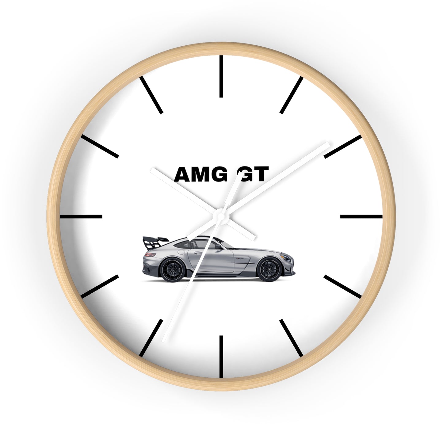 Discover the Mercedes AMG GT Black Series Wall Clock at MJLiving: A high-quality Home Decor with a unique design.