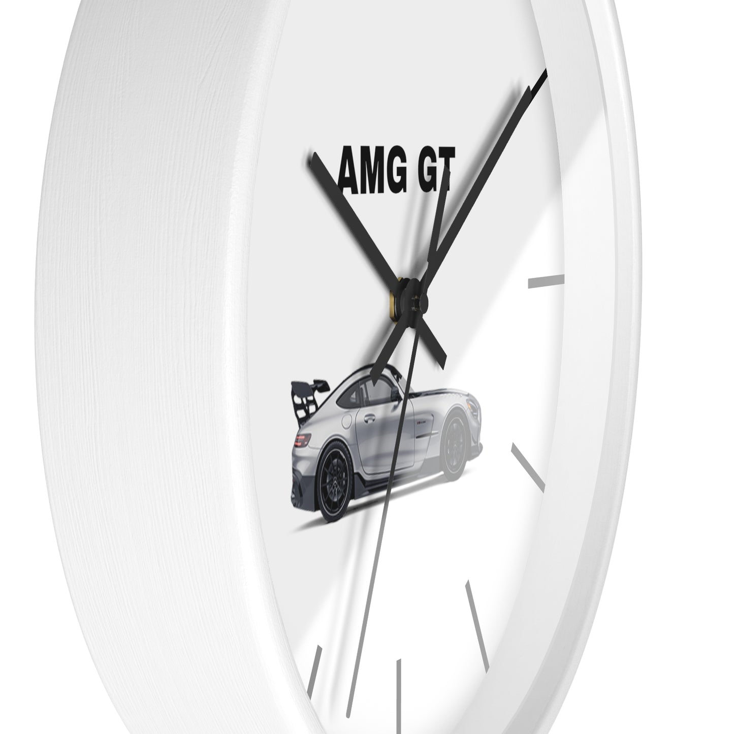 Discover the Mercedes AMG GT Black Series Wall Clock at MJLiving: A high-quality Home Decor with a unique design.