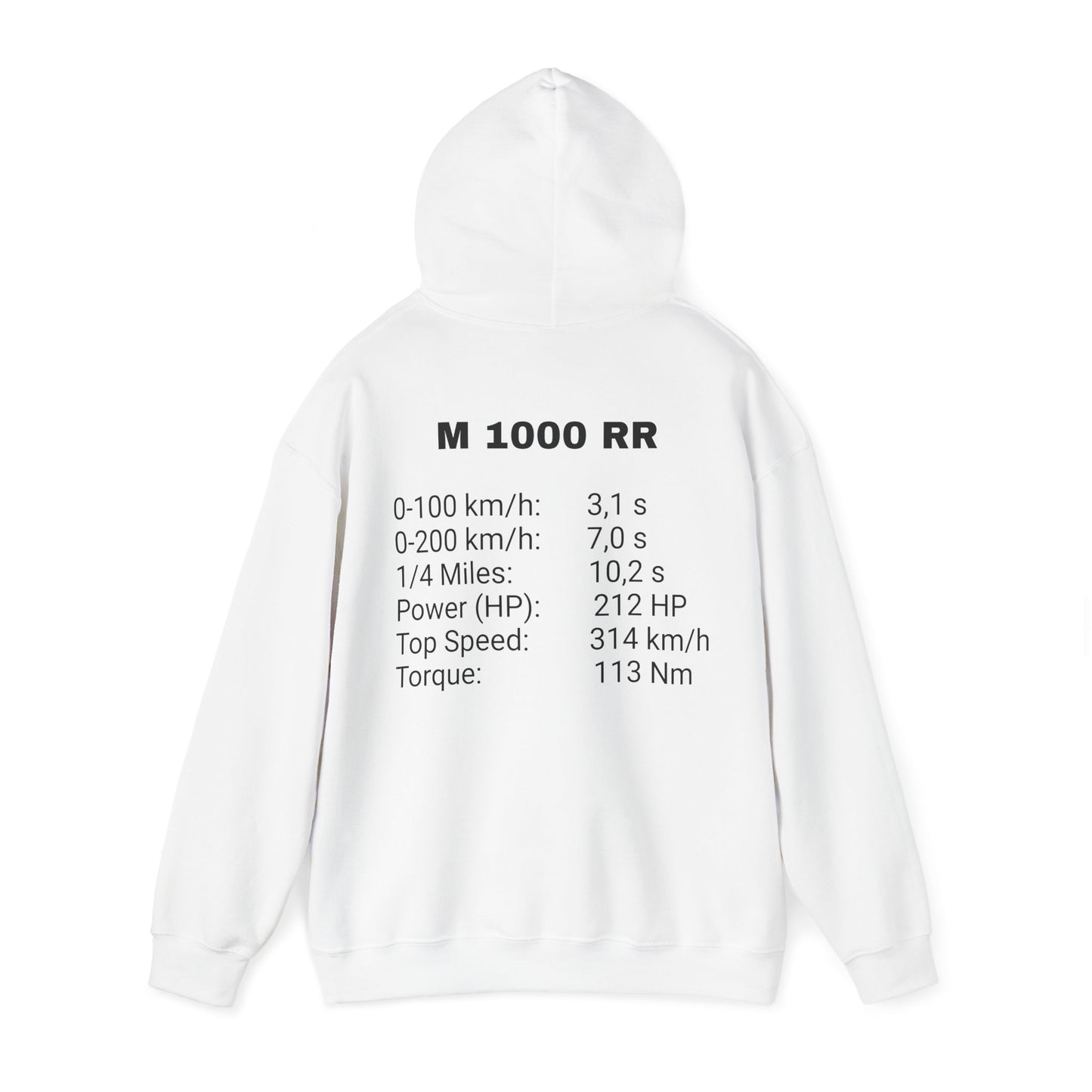 Discover the BMW M 1000 RR Hoodie at MJLiving: A high-quality Hoodie with a unique design.