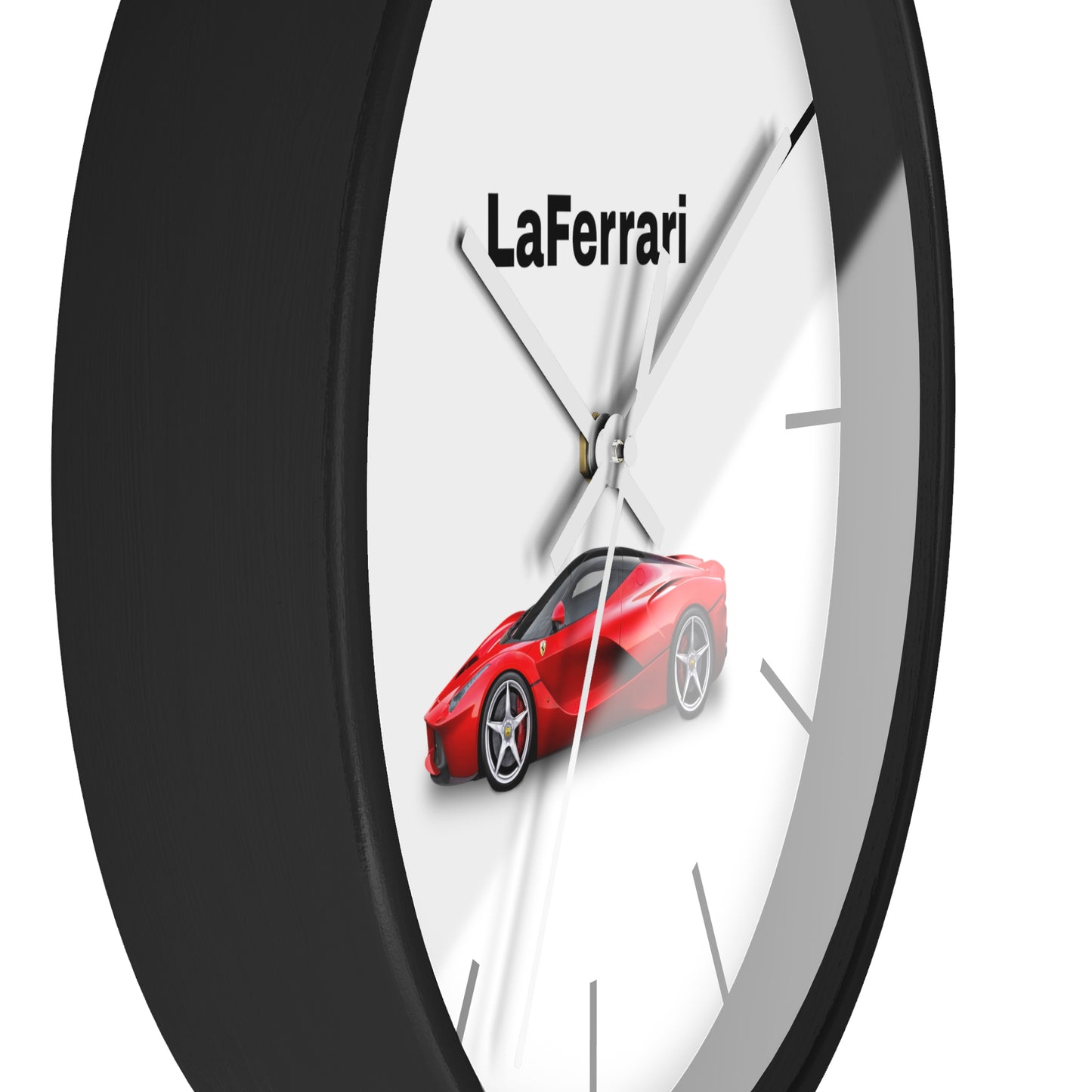 Discover the Ferrari LaFerrari Wall Clock at MJLiving: A high-quality Home Decor with a unique design.