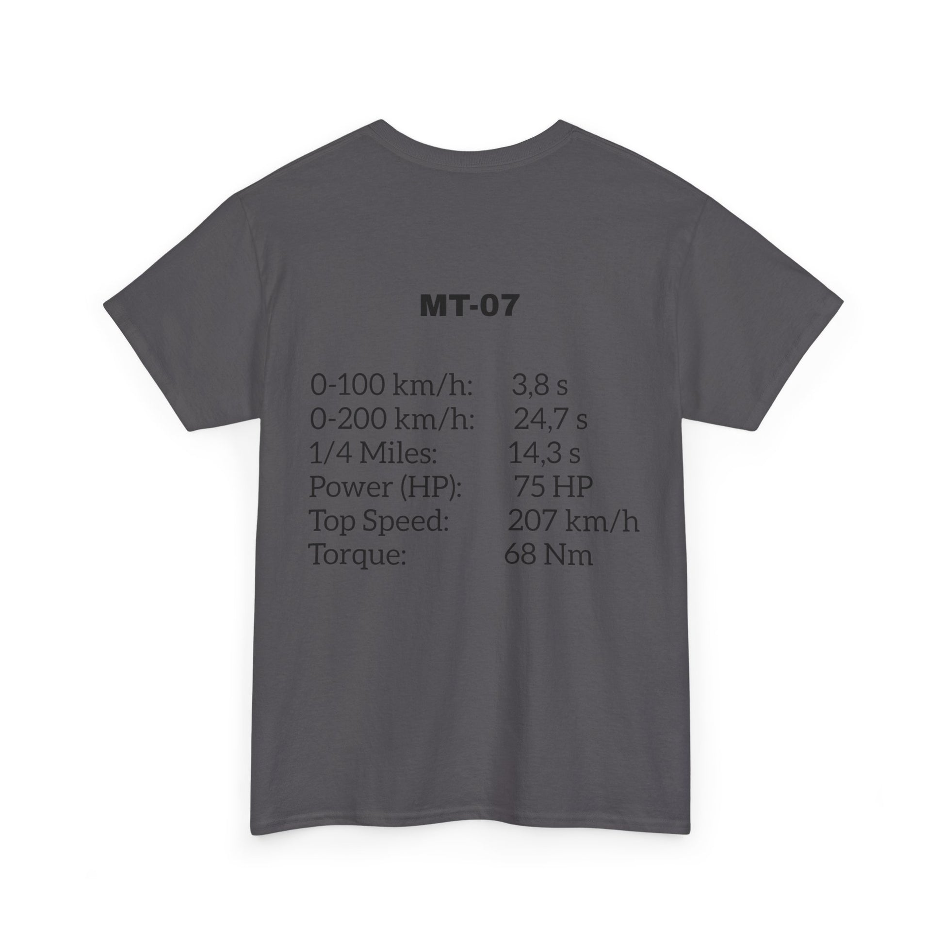 Discover the Yamaha MT-07 at MJLiving: A high-quality T-Shirt with a unique design.