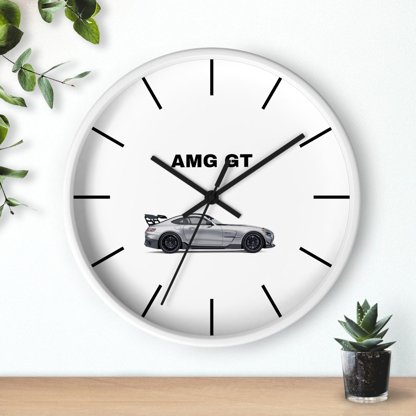 Discover the Mercedes AMG GT Black Series Wall Clock at MJLiving: A high-quality Home Decor with a unique design.