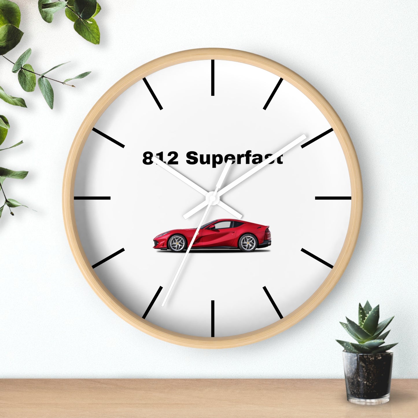 Ferrari 812 Superfast Wall Clock